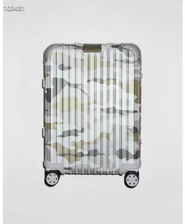 RIIMOWA new camouflage series aluminum magnesium alloy boarding box is here.Rimowa new camouflage aluminum magnesium alloy boarding box is finally going to meet with you, if you think Original aluminum magnesium alloy is