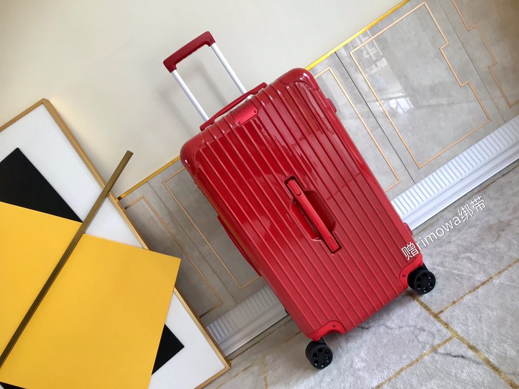 Rimowa Luggage  Luggage[PC zipper case] Must get the same high-color suitcase of Yi Yi Qianxi! New color series! Recently it is really a fire ah   meta full of Rimowa essential trunk plus series, the little name of the s