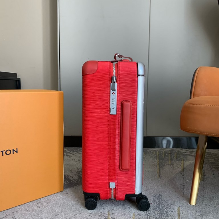 [55cm High Goods Right Version Box]HORIZON Four Wheeled Trolley CaseMatching version details1) Trolley material aluminum alloy silver thin trolley, round hole snap, aluminum alloy button.2)Wheels opposite version of the 