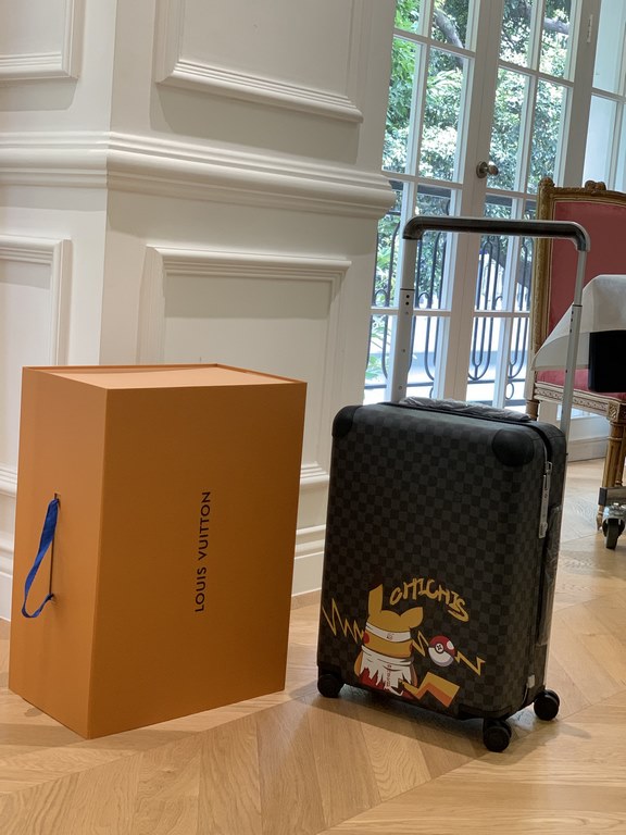 LOUIS VUITTON-HORIZON four-wheeled trolley case 55cm Specifications 38  55  21 (L  H  W) counter genuine quality In stock!L V Horizon trolley case is a classic piece created by the brand in collaboration with designer Ma