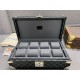 In stock In stock In stockThis 8-watch box is made of classic Monogram canvas. It comes with a removable tray for hiding valuables.-34.018.011.0cm(LWH)-Inside with 8 small bladders for 8 wristwatches -Center spacing into