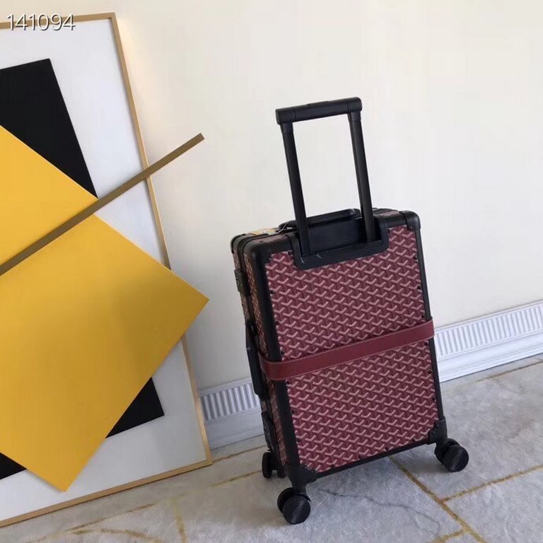 Goya Goy Luggage  LuggageAnother set of new fashion favorites, this retro-shaped trolley case has its own unique kind of fashionable and competent style, strength and value are online   Pan him! Iconic prints with alumin