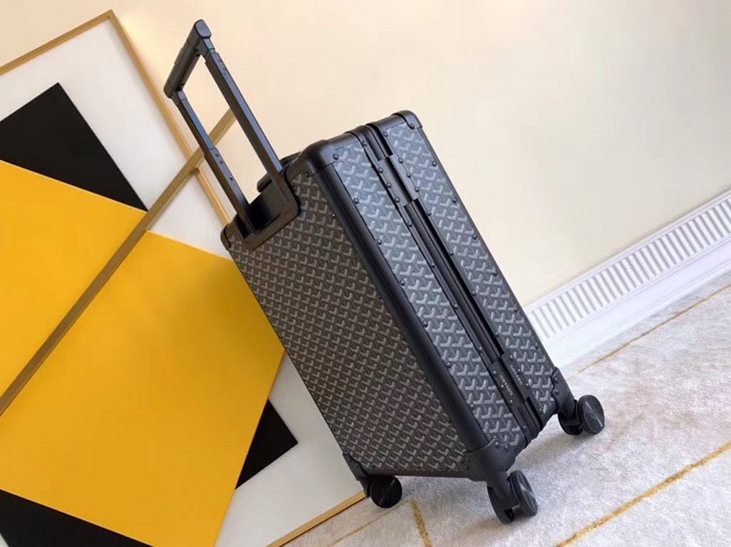 Goya Goy Luggage  LuggageAnother set of new fashion favorites, this retro-shaped trolley case has its own unique kind of fashionable and competent style, strength and value are online   Pan him! Iconic prints with alumin