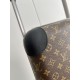 EXCLUSIVE PHOTO The new Horizon luggage revolutionizes Louis Vuitton's legendary heritage with a creative twist. The iconic Monogram canvas is embellished with travel appliqués that harken back to the brand's heritage of