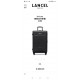 LANCEL relaunches theThe Aviona collection is the first rigid polycarbonate suitcase to be launched by Lancel. Modernity, lightness, elegance, ingenuity and practicality - these are the inspirations for LANCEL's new line