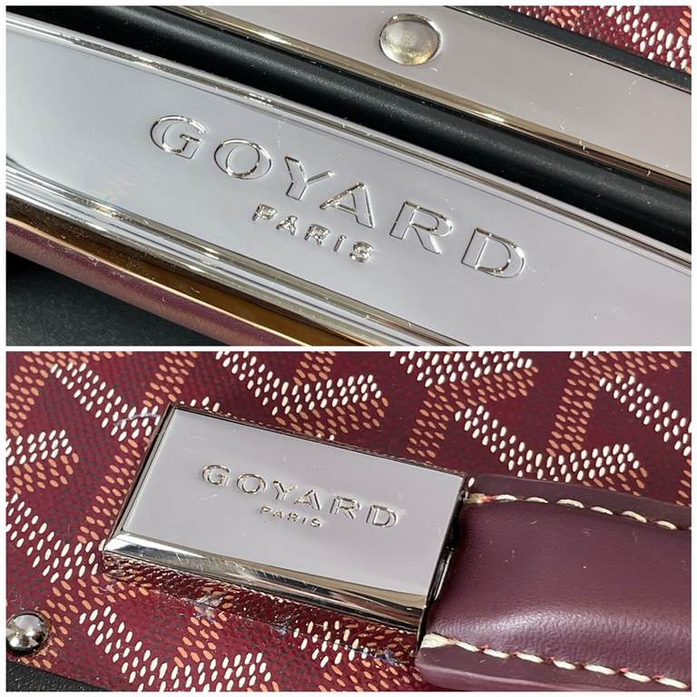 goyard has always been committed to the classic heritage of travel products. This boarding box is also the classic work of goyard. It is also the highest peak of retro sophistication, which can feel the exquisite workman