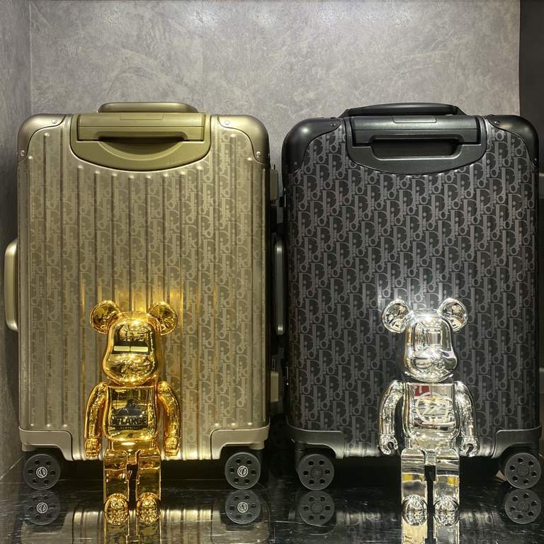 The latest DIOR x RIMOWA color collection.