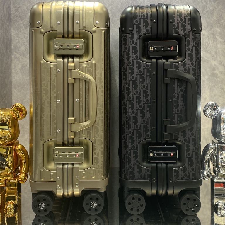 The latest DIOR x RIMOWA color collection.