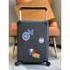 [55cm High Goods Right Version Box]HORIZON Four Wheeled Trolley CaseMatching version details1) Trolley material aluminum alloy silver thin trolley, round hole snap, aluminum alloy button.2)Wheels opposite version of the 