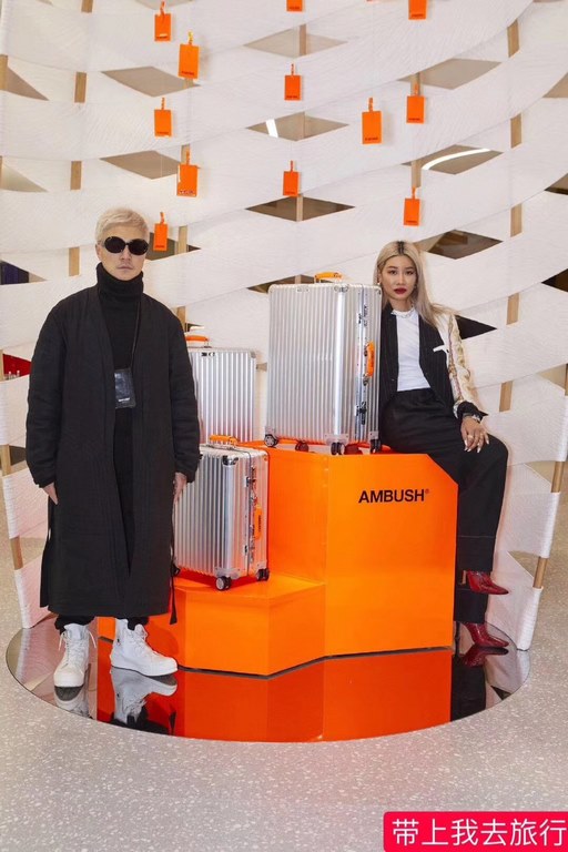 RIMW x AM Co-branded]---------------------------------------------rimw co-branded with AMBUSH  in celebration of #RIMA's 120th anniversary.A reference to the diary of Yoon Ahn, founder of Japanese trend brand AMBUSH. A n