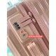 [Desert Powder] RIMOWA RIMOWA new color suitcase, easy to use the same Essential series, colorful, enjoy the journey. Using the national universal TSA customs lock, upgraded version of the simple logo fashion high-end, u