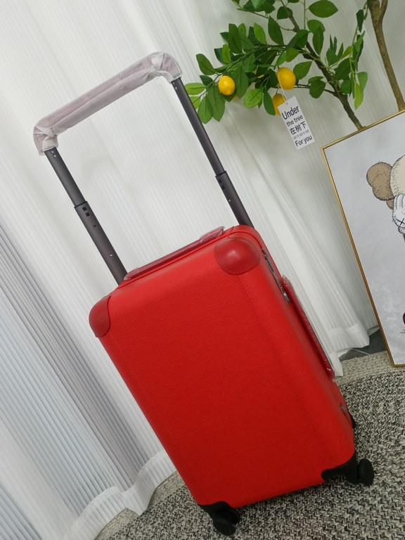 #Classic Water Ripple ~ RedHorizontal creative trolley case four wheels wide trolley bar③ color   combination of hot modelsSize 365019CM Weight 2.6kg