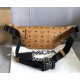 Code 1038 Rat MCM  Original quality Fursten hipster rat   fanny pack. Crafted from our signature Visetos print-coated canvas with a labeled rat logo. blends fashion and function . Tie it around your waist or sling it ove