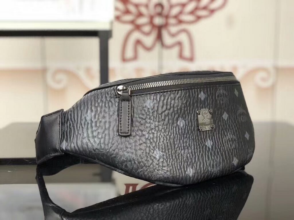 Code 1039New Release - MCM Stark Visetos Belt BagCrafted from coated canvas with an iconic classic print. Inject chic style into your look with this functional Stark fanny pack. The durable, adjustable logo fabric should