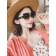 . Brand   Miu Miu miumiu women with the same original single polarized sunglasses   TR90 slice frame   imported Polaroid HD polarized lenses. Large frame fashion sunglasses  , high-end mirror leg design, the quality is a