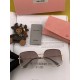 MIUMIU   2022 Fashion Trend Luxury Decorative Sunglasses Nylon Polarized HD Sunglasses Star Poster Models Ultra-high complexity craftsmanship Stereoscopic texture full of    Seriously look at the details ha   Spot  Model