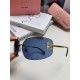 MIUMIU girl's new color is coming ~ want to weld on the face of the sunglasses!Hard goods are not afraid to be late ~ after months of ZP molding to createAny details perfectly reproduced, the official website without col