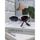 MiuMiu Miu Miu 2024 sunglasses female high-class sense cat-eye frame era teenage group the same sunglasses Ms. pop-ups