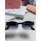 MiuMiu Miu Miu 2024 sunglasses female high-class sense cat-eye frame era teenage group the same sunglasses Ms. pop-ups