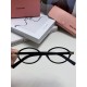 MIUMIU Miu Miu Zhang Yuanying models book nerd retro small round frame sunglasses for men and women 2024 new high-level sense of sunglasses sunshade UV oval street shooting