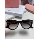 MiuMiu Miu Miu 2024 sunglasses female high-class sense cat-eye frame era teenage group the same sunglasses Ms. pop-ups