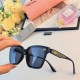 miumiu Korean square large frame sunshade sunglasses female models tide round face show face small cat's eye modeling advanced sense of driving sunglasses