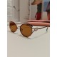 MIUMIU Miu Miu retro oval sunglasses fashion UV sunshade Korean glasses high quality tide