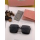 MIUMIU   2022 Fashion Trend Luxury Decorative Sunglasses Nylon Polarized HD Sunglasses Star Poster Models Ultra-high complexity craftsmanship Stereoscopic texture full of    Seriously look at the details ha   Spot  Model