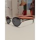 MIUMIU Miu Miu retro oval sunglasses fashion UV sunshade Korean glasses high quality tide