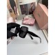 . New Brand,   Miu Miu miumiu women's polarized sunglasses   TR frames   Imported Polaroid HD polarized lenses, metal logo inlaid temples, high-end customized design, wear a super model, travel and driving a must-have.51