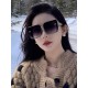 miumiu new Korean version of the personality ins set flash powder sunglasses female anti-ultraviolet strong light outdoor driving street shooting sunglasses