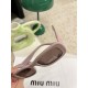 Today's collection of miumiu girls  SMU 08ZS] Drill leg bling bling~!Super cool small square sunglasses