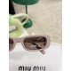 Today's collection of miumiu girls  SMU 08ZS] Drill leg bling bling~!Super cool small square sunglasses