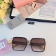 miumiu retro square box square show face small sunglasses net red female senior sense ins round face Korean version sunglasses 2024 new