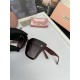 2022 NewBrand,  Miu Miu miumiu women with the same original single polarized sunglasses   TR90 sliced frames   Imported Polaroid HD polarized lenses. Large frame fashion sunglasses  , high-end mirror leg design, the qual