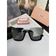 2022 NewBrand,  Miu Miu miumiu women with the same original single polarized sunglasses   TR90 sliced frames   Imported Polaroid HD polarized lenses. Large frame fashion sunglasses  , high-end mirror leg design, the qual