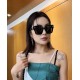 2022 NewBrand,  Miu Miu miumiu women with the same original single polarized sunglasses   TR90 sliced frames   Imported Polaroid HD polarized lenses. Large frame fashion sunglasses  , high-end mirror leg design, the qual