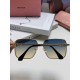 Miumiu Miu Miu 2024 new Netroots with the same women's sunglasses fashion trend sunglasses driving UV sunglasses