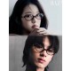 MIUMIU Miu Miu Zhang Yuanying models book nerd retro small round frame sunglasses for men and women 2024 new high-level sense of sunglasses sunshade UV oval street shooting