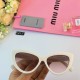 miumiu2024 new cat-eye sunglasses sunglasses in Europe and the United States retro sunglasses female small face fashionable high-level sense of netroots street shooting glasses