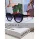 MiuMiu Miu Miu 2024 sunglasses female high-class sense cat-eye frame era teenage group the same sunglasses Ms. pop-ups