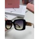 MiuMiu fallacy 2024 new spell large frame square sunglasses European and American millennial hottie retro female ins net red street shooting high quality sunglasses ladies sunglasses