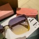 Pmiumiu large frame polarized sunglasses Netroots celebrities street shooting must-have collocation [Celebration] Fashion Trend (1002)