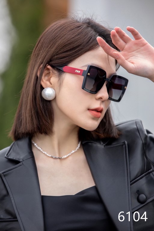 miumiu home women's polarized sunglasses     starry sky models   big brand model   net red live broadcast recommended models               6104