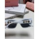 MiuMiu fallacy 2024 new Europe and the United States new fashion sunscreen cat's eye women's sunglasses trend senior sense of popularity of Ms. sunglasses