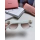 miumiu miu miu cat eye sunglasses, exquisite MiuMiu small logo, each big netroots blogger recommended!