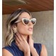 miumiu miu miu cat eye sunglasses, exquisite MiuMiu small logo, each big netroots blogger recommended!