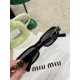 Today's collection of miumiu girls  SMU 08ZS] Drill leg bling bling~!Super cool small square sunglasses