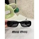 Today's collection of miumiu girls  SMU 08ZS] Drill leg bling bling~!Super cool small square sunglasses