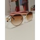 MIUMIU Miu Miu retro oval sunglasses fashion UV sunshade Korean glasses high quality tide